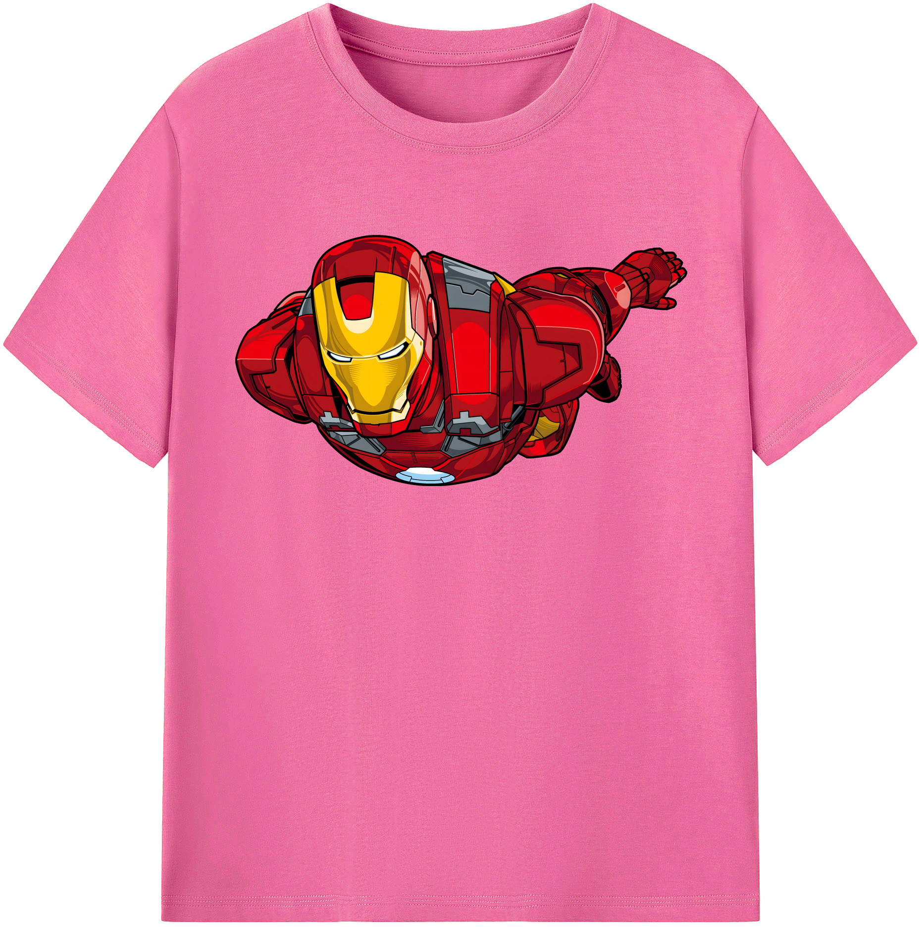 （画像用） アベンジャーズ The Avengers レディースカジュアルプリントTシャツ（綿100％）